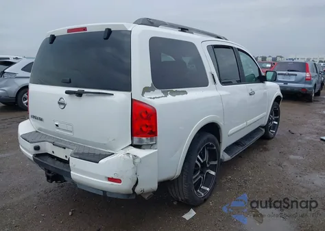 2011 Nissan Armada Sv from USA, damaged, VIN 5N1AA0ND8BN612865